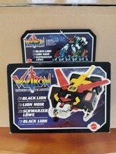 VOLTRON BLACK LION DEFENDER OF THE UNIVERSE  1984 MATTEL SOLO SCATOLA 
