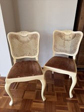 Set 2 sedie vintage stile