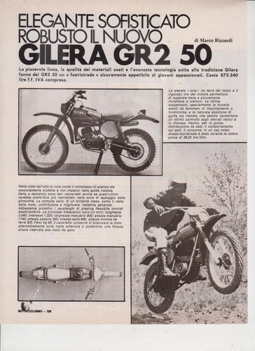 Advertising test moto gilera - moto,
