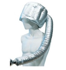 Casco asciugacapelli portatile