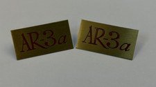 2 distintivi emblema ACOUSTIC