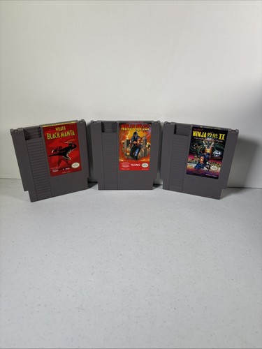 Lotto cartucce nes - nes, ninja