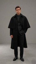 Cappotto mantello uomo - cappotto,