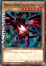 DRAGO NERO OCCHI ROSSI