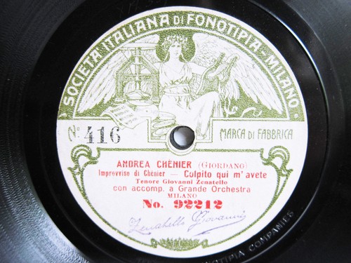 78rpm opera giovanni - 78rpm,