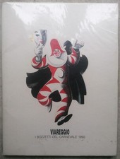 CARNEVALE VIAREGGIO BOZZETTI  CARRI 1990