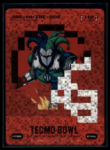 2026 tecmo bowl hi351 jaxon - tecmo, #hi351