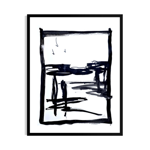 Quadro paesaggio acrilico