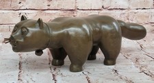 ARTE MODERNA GATTO SCULTURA