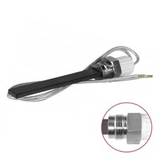 Stufa elettrodo luminoso candela quarzo 300W 3/8 4x11/90/130 caldaia 230V accensione BIO