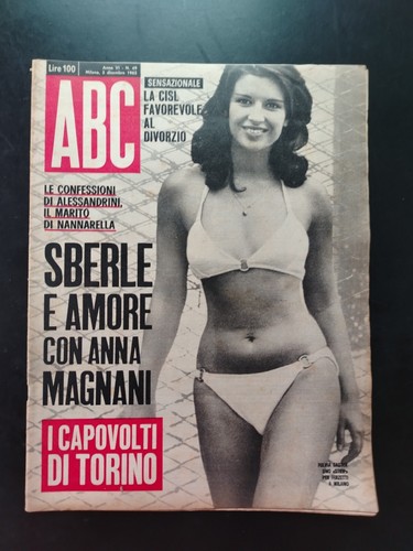 Rivista abc dicembre - dicembre, 1965