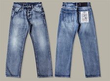 Jeans Uomo Rosso Tornado BLU