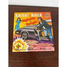 Vintage Knight Rider Highway to Dange Book and record 1982