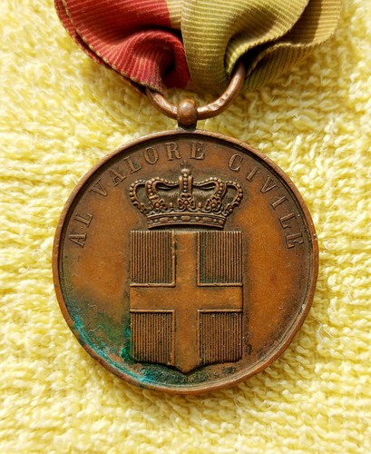 Medaglia valore civile - valore,