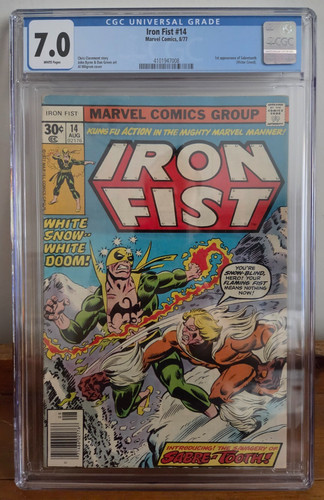 Iron fist 1st sabretooth - #14,
