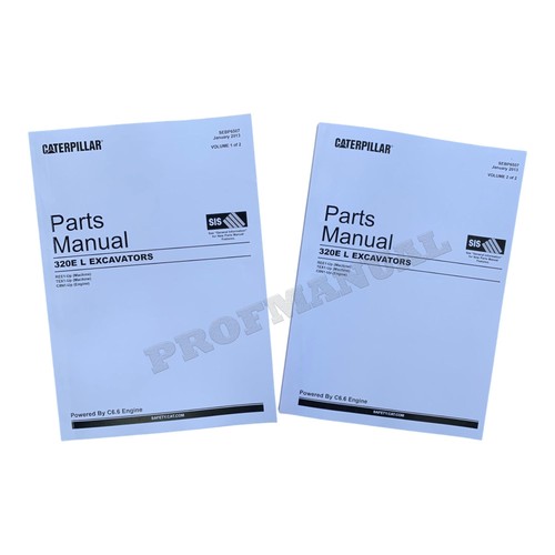 Catalogo ricambi escavatore