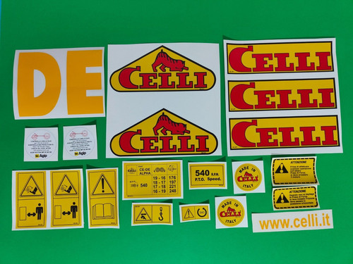 Adesivi decalcomanie celli - adesivi,