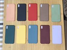 10 Cover Colorate Per iphone XS MAX 