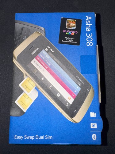 Nokia asha 308 dual - nokia,
