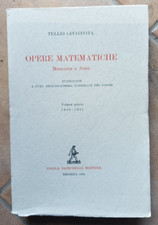 Opere matematiche, Memorie e