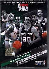 I Love NBA. Boston Celtics Vs San Antonio Spurs 2010-2011. DVD in Italiano. V...