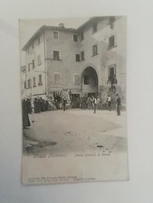Cartolina Strada Casentino Arezzo Toscana Piazza Giovanni Stazione paesaggistica