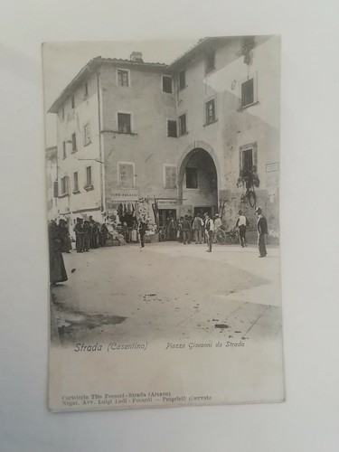 Cartolina strada casentino - cartolina,