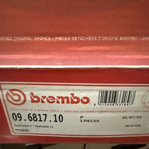Coppia dischi freno - coppia,