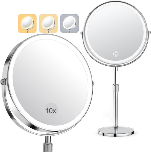 Specchio ingranditore 10x - specchio,