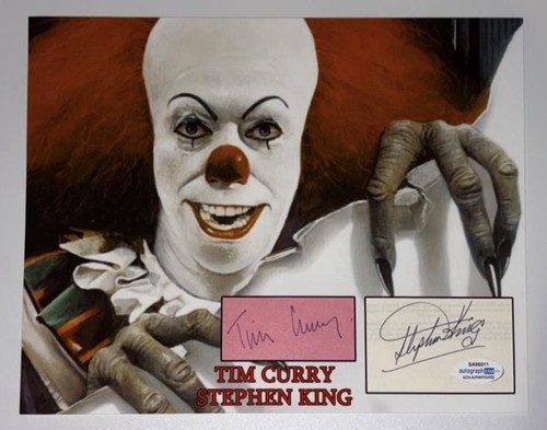 Foto firmata tim curry - foto,