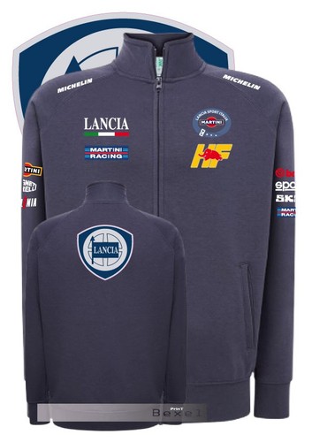 Felpa zip intera stampa - felpa, lancia
