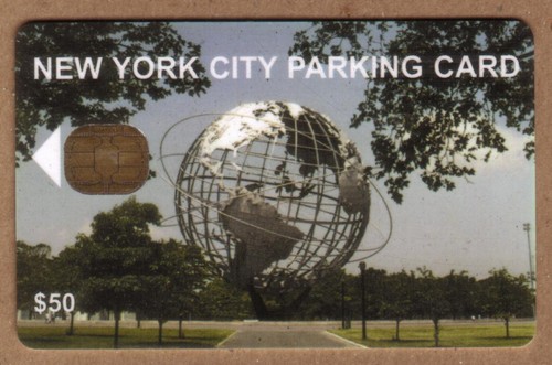 Nyc parking card - 50€.,