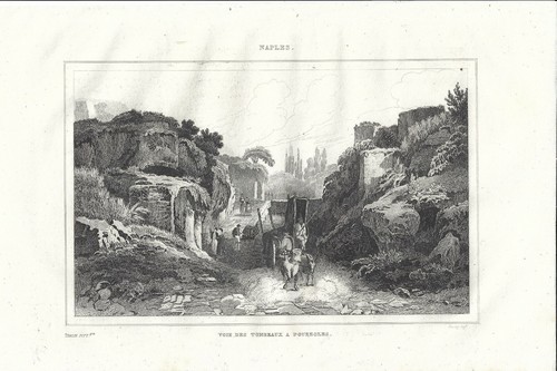 Stampa antica pozzuoli - stampa,