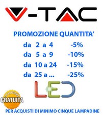 LAMPADINA LED V-Tac E14 6W LAMPADA CANDELA LUCE CALDA-NATURALE-FREDDA