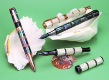 Penna Roller Monteverde Regatta Nero Madreperla Gunmetal Edizione Limitata