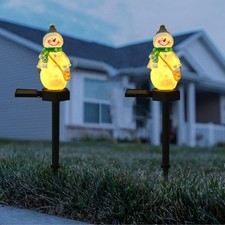 2 Pcs Lampada Giardino E