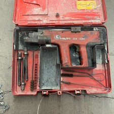 Hilti DX 450 Chiodatrice per calcestruzzo strumento di fissaggio a polvere con custodia + punte