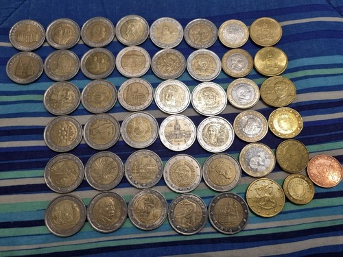 Monete euro - monete,