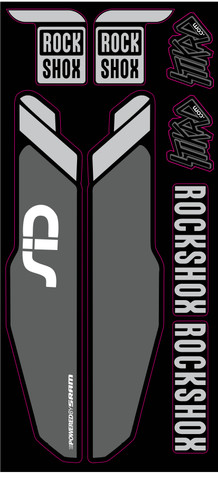 Mtb adesivi forcella - mtb, rockshox