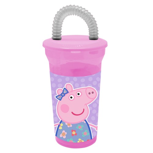 Bicchiere peppa pig - bicchiere,