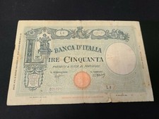 Banca italia cinquanta 50 - cinquanta,