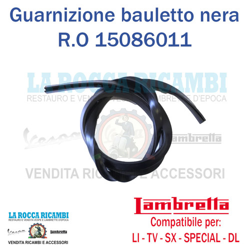 Guarnizione bauletto lambretta - guarnizione,