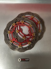 Coppia Dischi Freno Anteriori Margherita Alth Rossi Yamaha R1 R6 FZ1 MT-10 (9)