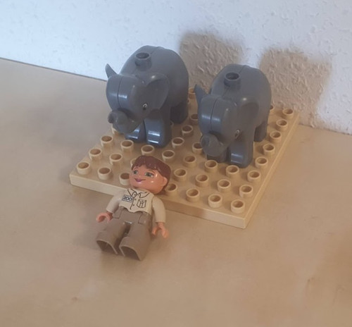 Lego duplo elefante - lego,