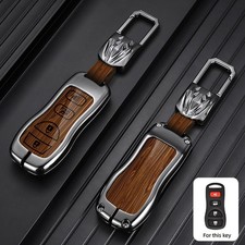 Zinc Alloy Leather Car Key