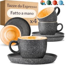 Set di 4 Tazzine da Espresso