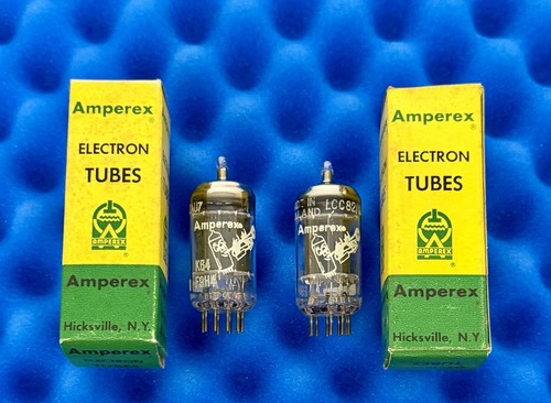 Due nuovi tubi amperex - due,