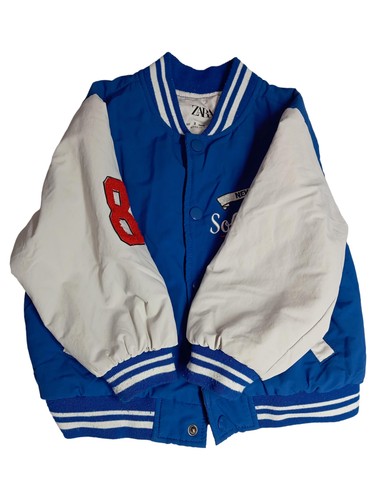 Zara felpa college bambini blu - zara,