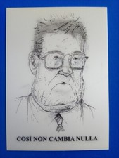 CARTOLINA PRODI VELTRONI BERLUSCONI Popolo della Libertà Elezioni Politiche 2008