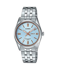 CASIO LTP-1335D-2AVDF OROLOGIO DONNA TURCHESE ACCIAIO DATA 29mm SOTTOCOSTO